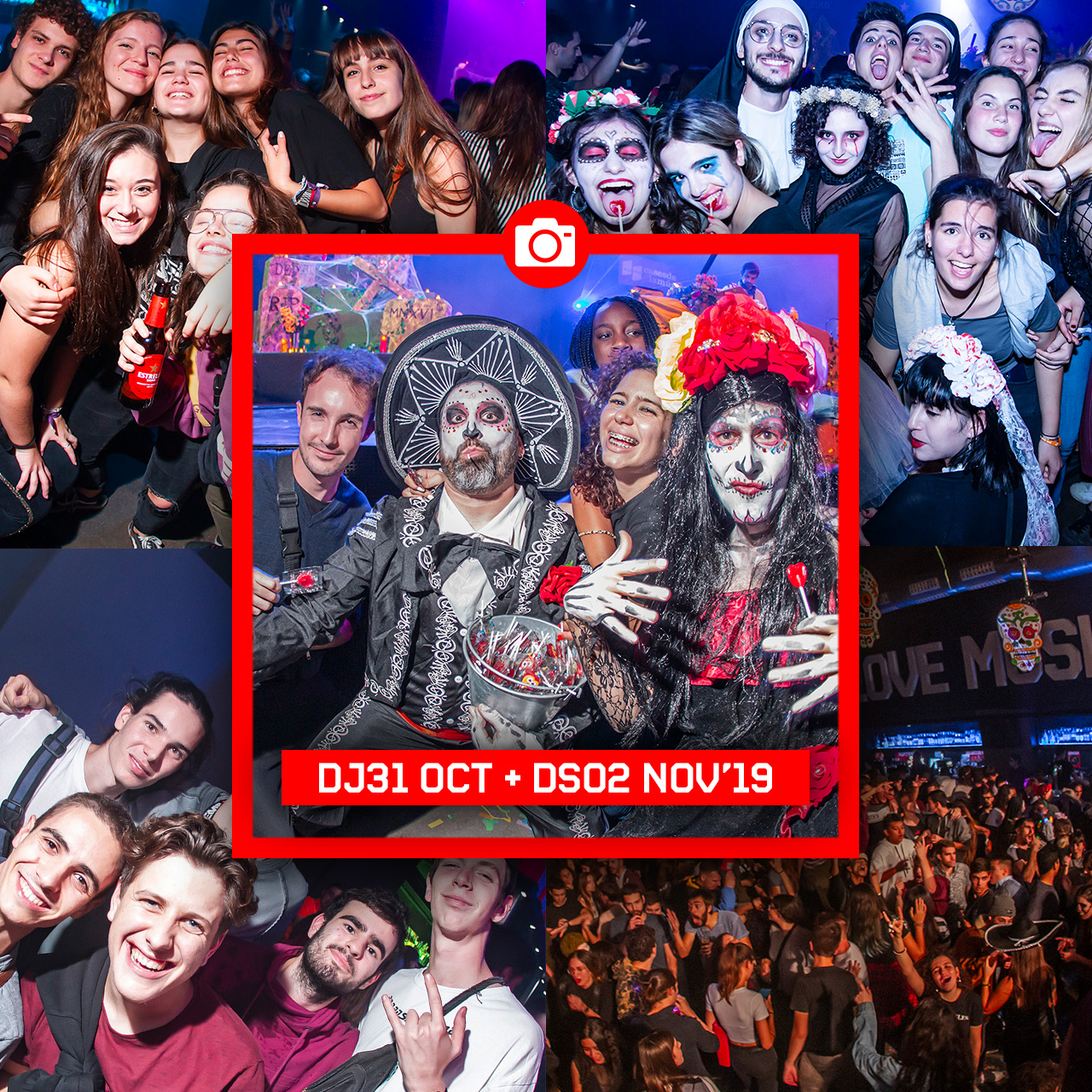 DJ31 OCT + DS02 NOV'19 // DIA DE MUERTOS + STROIKA SESSIONS