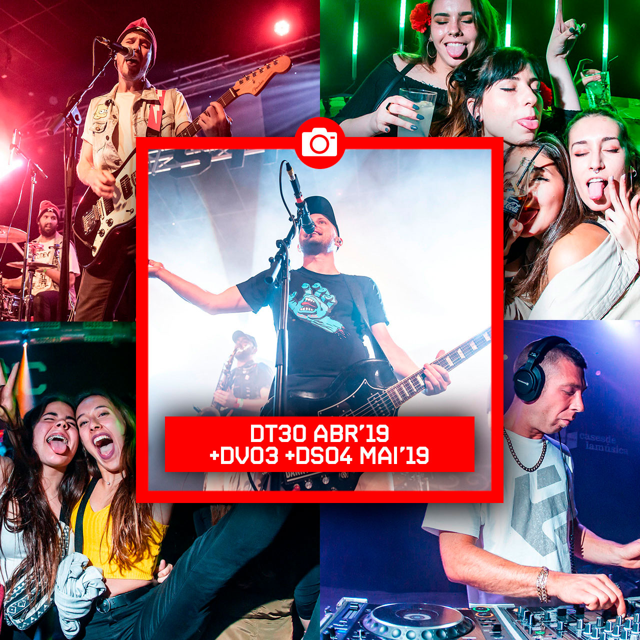 DT30 ABR'19 +DV03 +DS04 MAI'19 // VANDAL +TALCO +PANELLET +STROIKA SESSIONS